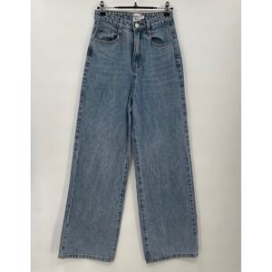 Princess Polly Blue Flare & Wide Leg Jeans